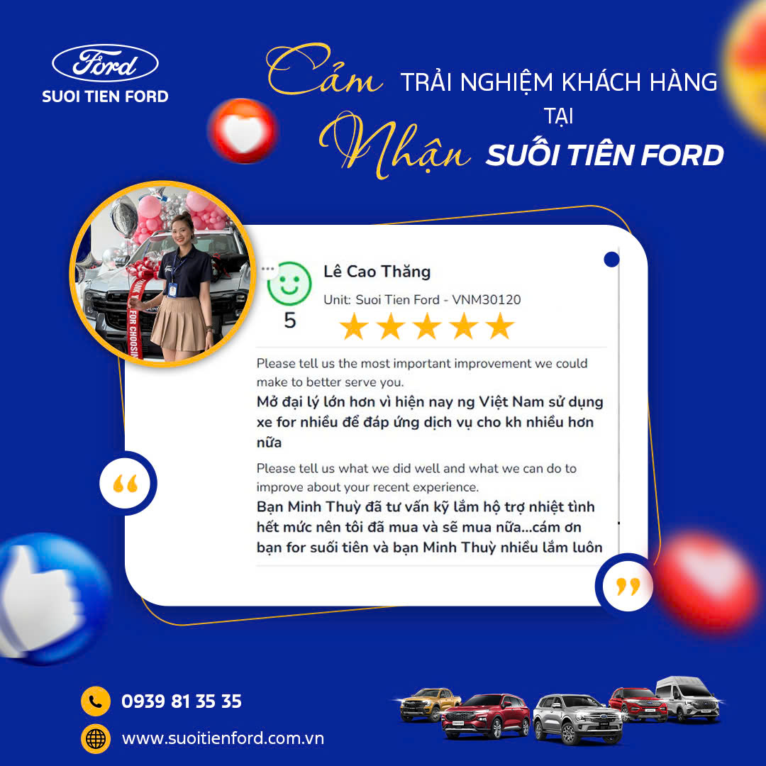 Cảm ơn Khách hàng STF 1