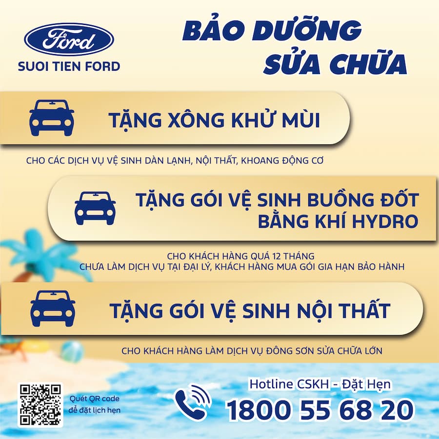 dịch vụ tại Suối Tiên Ford