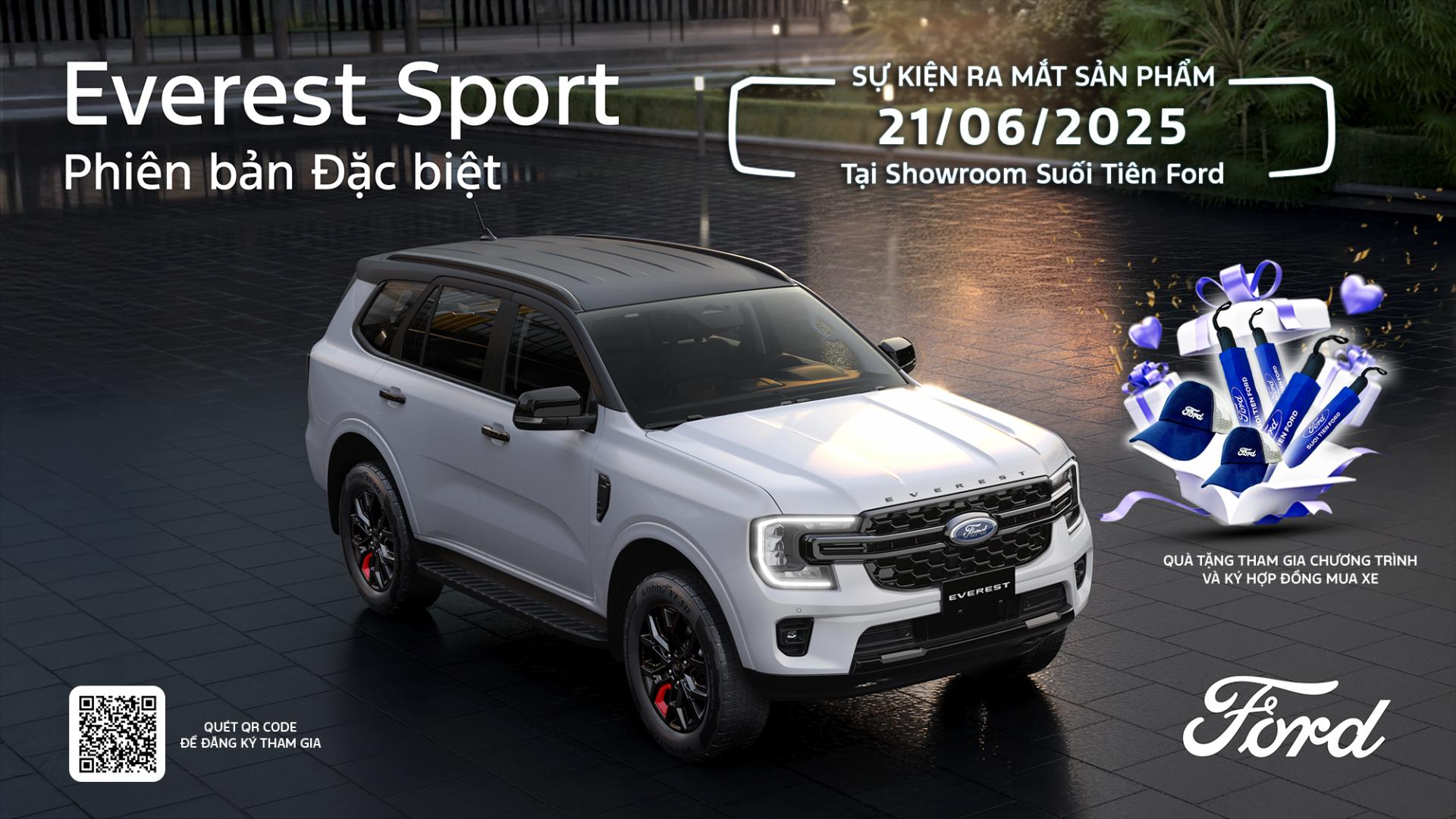 2025 FVL -RA MẮT FORD EVEREST SPORT SE – PHIÊN BẢN ĐẶC BIỆT