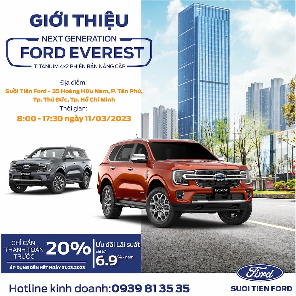 GIỚI THIỆU FORD EVEREST TITANIUM 4X2