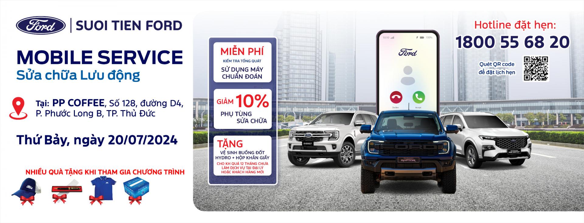 LÁI THỬ TRẢI NGHIỆM VÀ SỬA CHỮA LƯU ĐỘNG