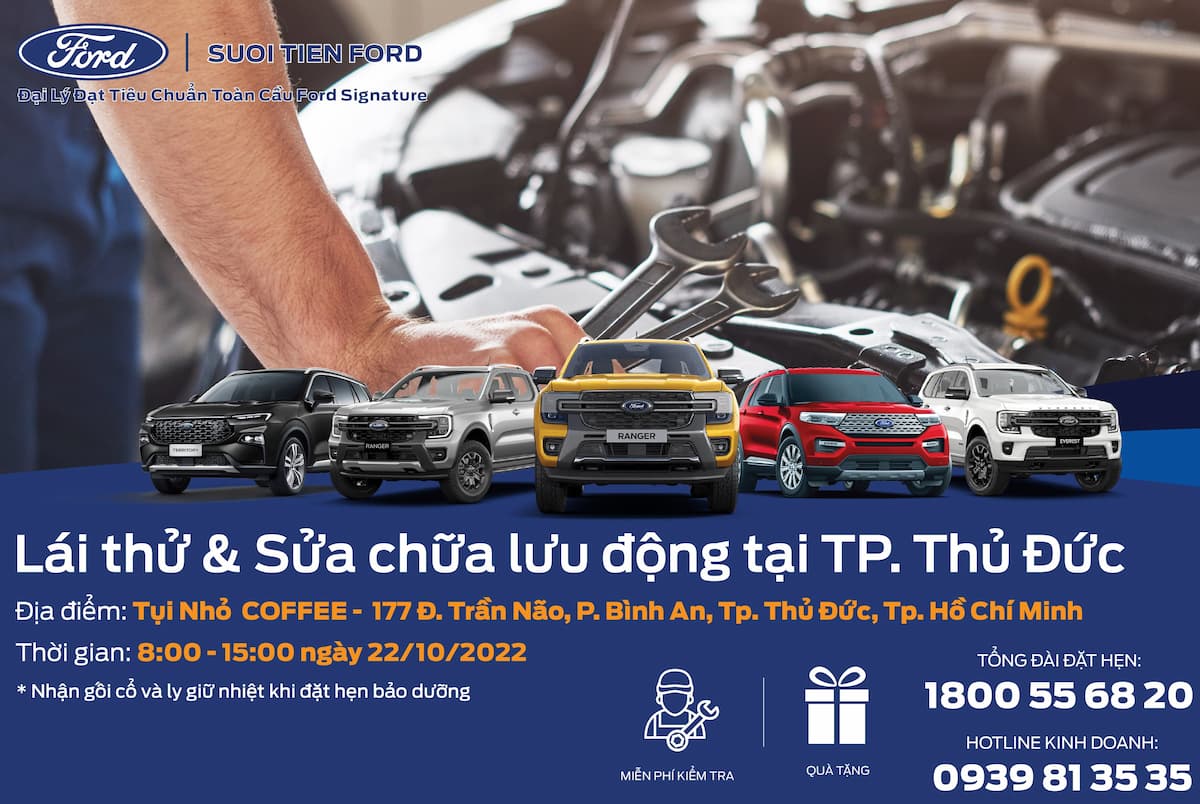 LÁI THỬ & SỬA CHỮA LƯU ĐỘNG TẠI TP.THỦ ĐỨC