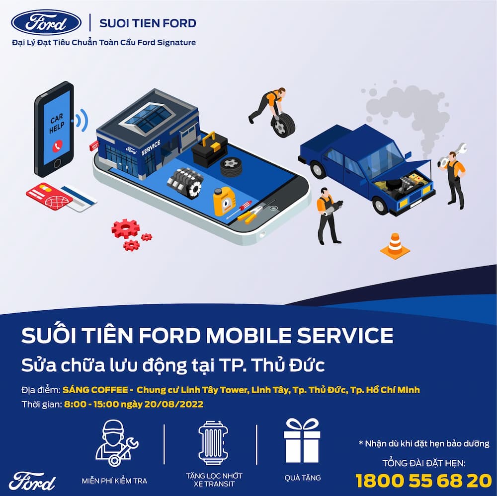 LÁI THỬ & SỬA CHỮA LƯU ĐỘNG - THÁNG 82022