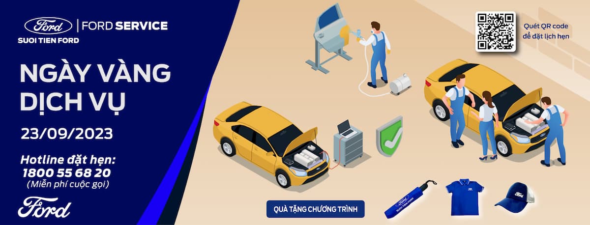 NGÀY VÀNG DỊCH VỤ TẠI SUỐI TIÊN FORD