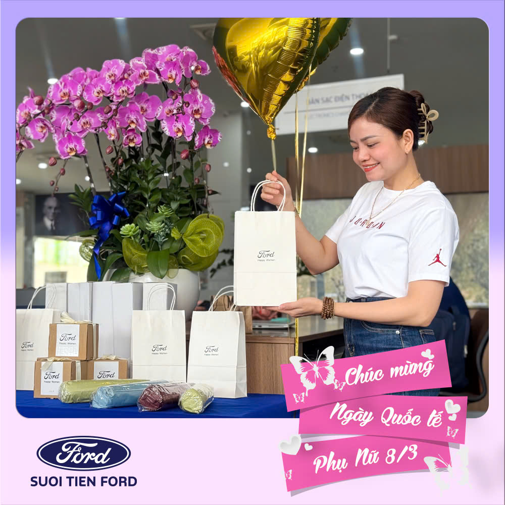 SUỐI TIÊN FORD CHÚC MỪNG QUỐC TẾ PHỤ NỮ 3