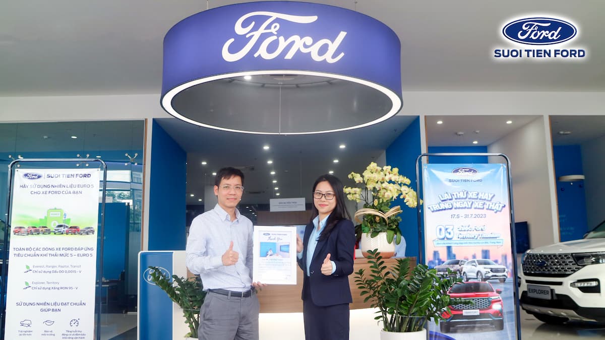 Suối Tiên Ford đã chính thức nhận được chứng nhận FGE 4