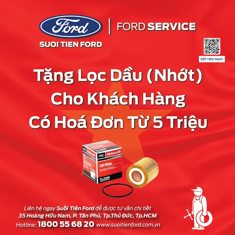 SUỐI TIÊN FORD KHUYẾN MÃI DỊCH VỤ CHÀO MỪNG ĐẠI LỄ 2