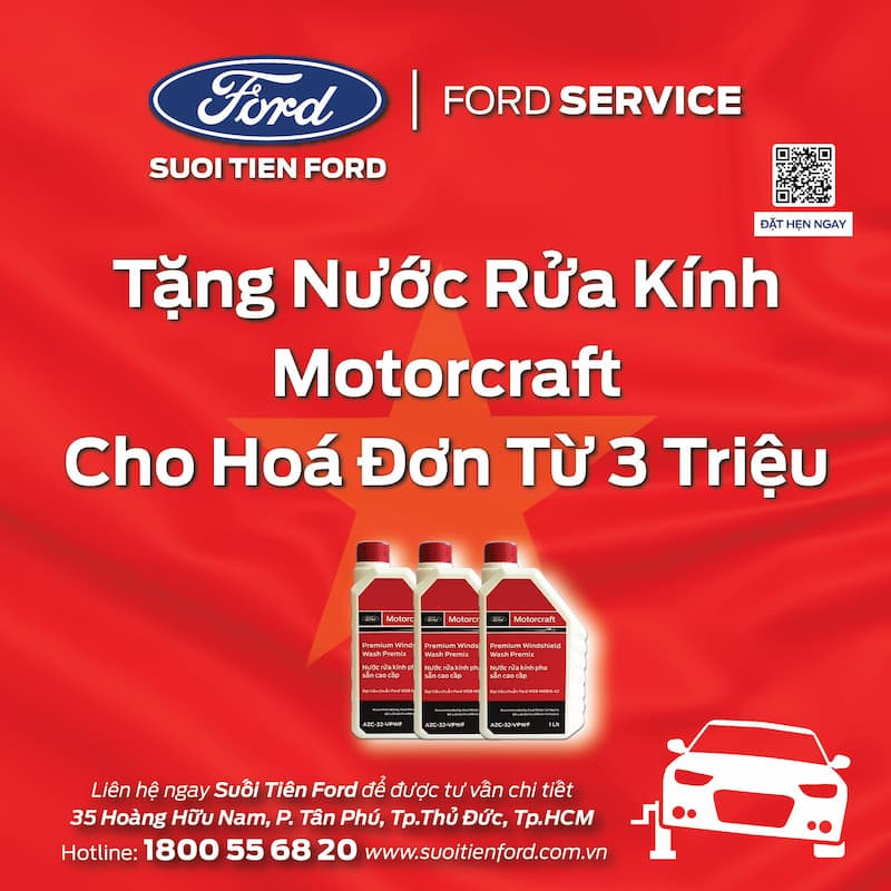 SUỐI TIÊN FORD KHUYẾN MÃI DỊCH VỤ CHÀO MỪNG ĐẠI LỄ 3