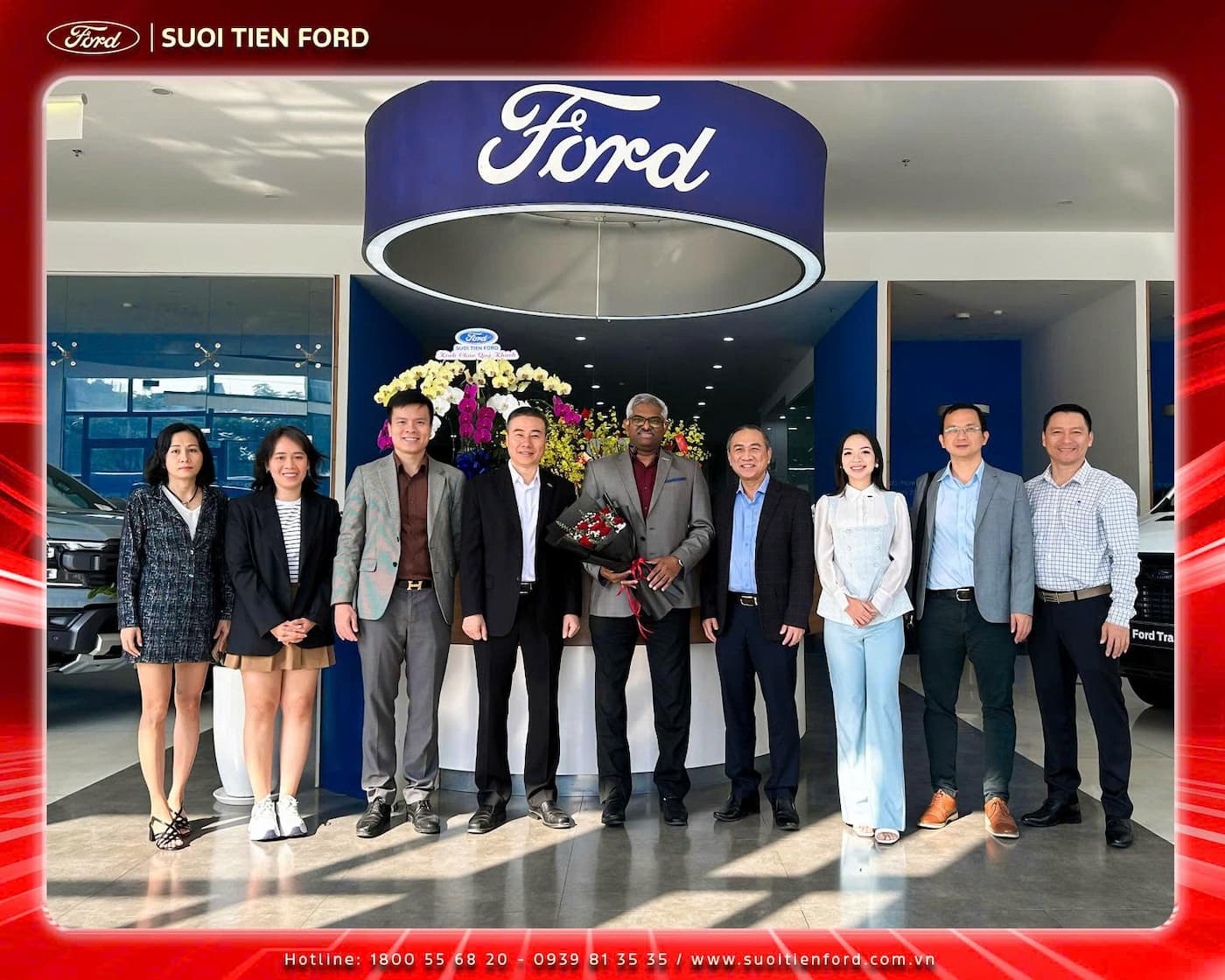 Vinh dự đón tiếp Ban Lãnh đạo Ford VN 1