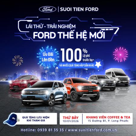 LÁI THỬ – TRẢI NGHIỆM FORD THẾ HỆ MỚI