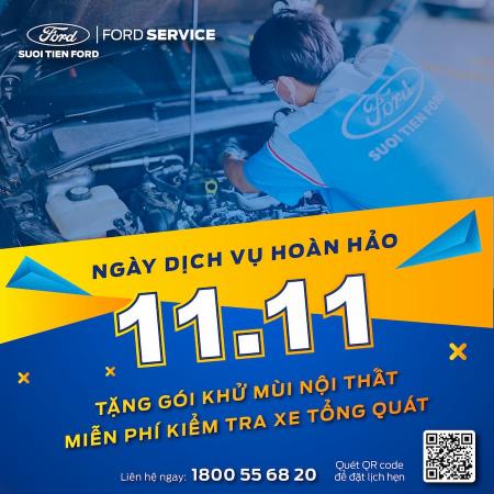 NGÀY DỊCH VỤ HOÀN HẢO CÙNG SUỐI TIÊN FORD SERVICE