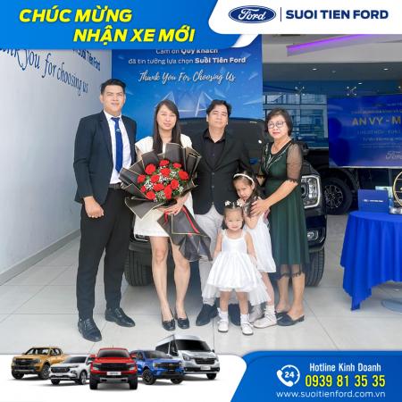 KH nhận xe Suối Tiên Ford 2