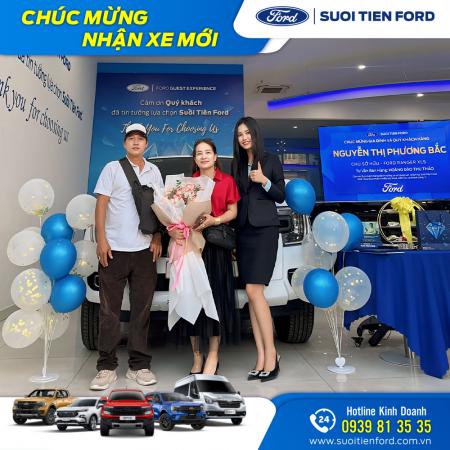 KH nhận xe Suối Tiên Ford 5