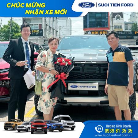 KH nhận xe Suối Tiên Ford 7
