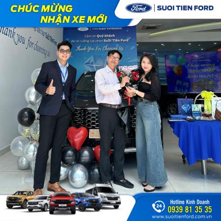 KH nhận xe Suối Tiên Ford 11