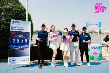 Suối Tiên Ford hân hạnh đồng hành cùng Miami Pickleball Club: Legends Tour 2026 tại Việt Nam