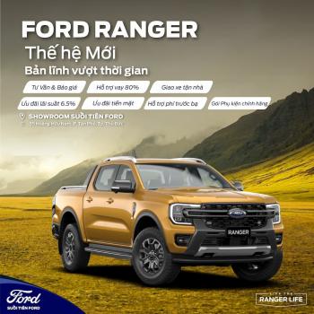 MUA FORD RANGER GIÁ TỐT - NHẬN ƯU ĐÃI PHỤ KIỆN