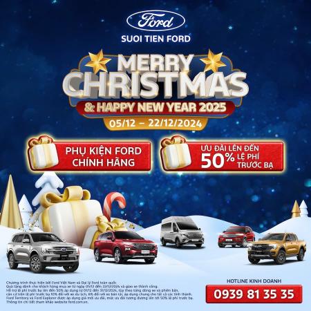 MUA XE FORD - RƯỚC AN LÀNH - HANH THÔNG NĂM MỚI