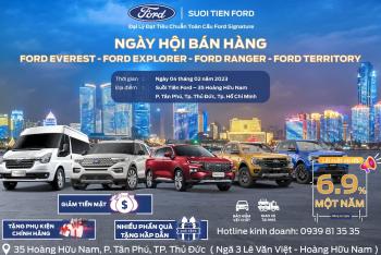NGÀY HỘI BÁN HÀNG FORD RANGER, EVEREST, EXPLORER, TERRITORY