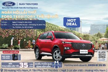 NGÀY HỘI LÁI THỬ FORD TERRITORY TẠI TP.THỦ ĐỨC
