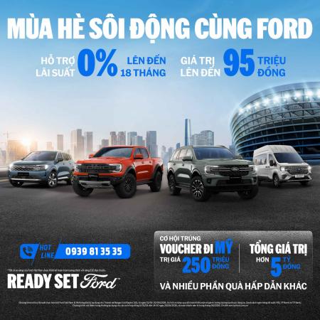 MÙA HÈ SÔI ĐỘNG CÙNG FORD