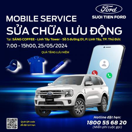 SỬA CHỮA LƯU ĐỘNG & LÁI THỬ TRẢI NGHIỆM XE FORD - VỚI SỰ XUẤT HIỆN CỦA RANGER STORMTRAK MỚI.