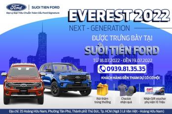 TRƯNG BÀY XE FORD EVEREST DUY NHẤT TẠI SUỐI TIÊN FORD