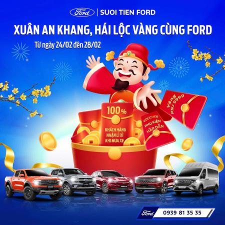 XUÂN AN KHANG 2026 – HÁI LỘC VÀNG CÙNG FORD
